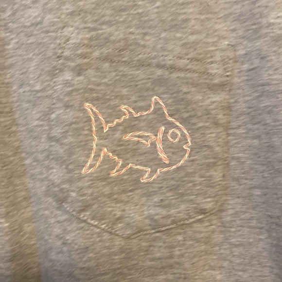 Southern Tide Long Sleeve Grey T-Shirt - Picture 3 of 5